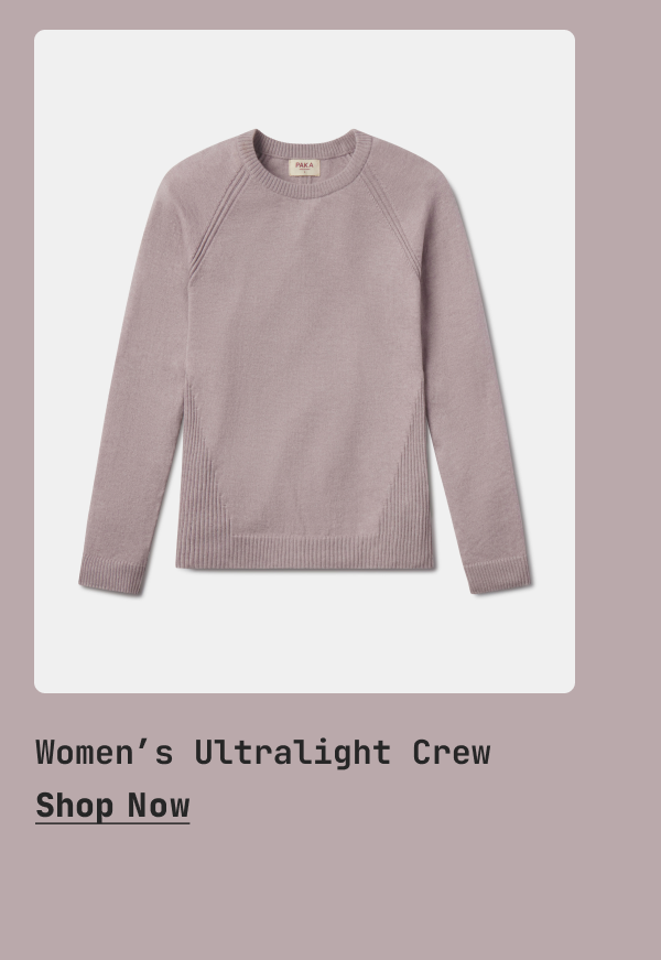 Women's Ultralight Crew