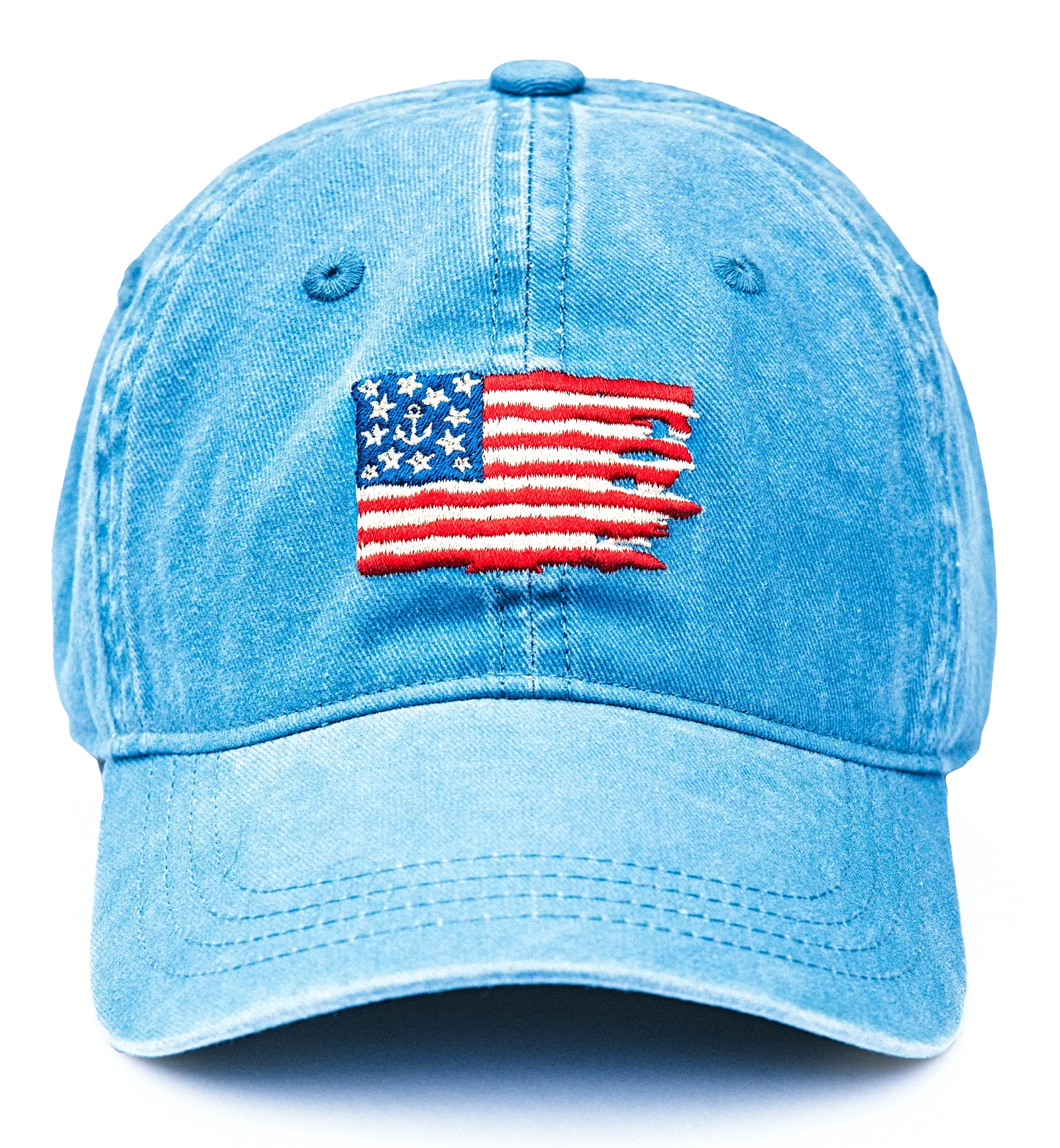 Image of Old Glory Hat in Light Blue