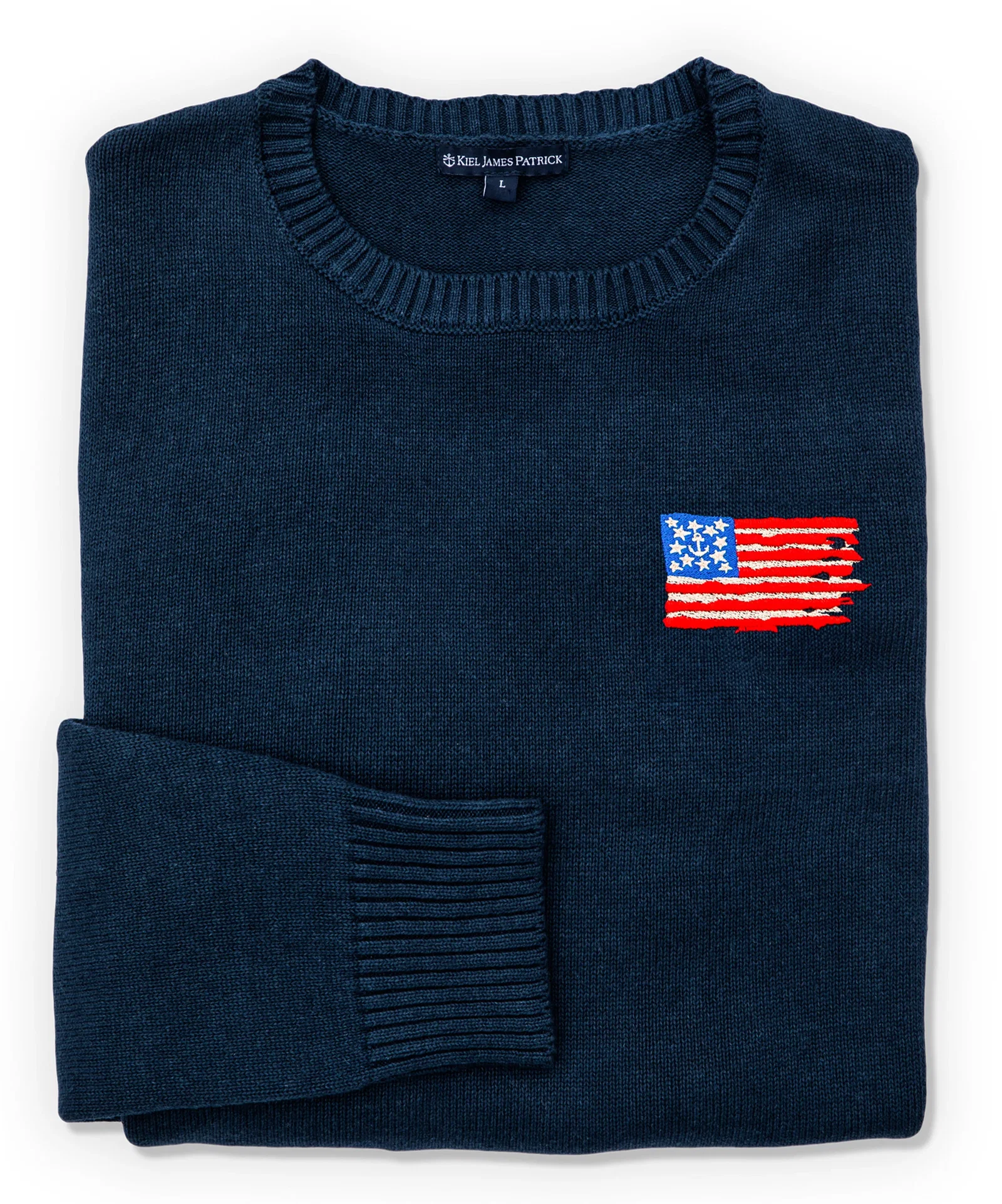 Image of Old Glory Embroidered Sweater - Women's
