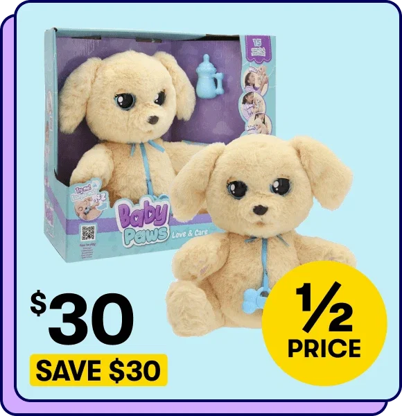 $30 SAVE $30 | 1/2 PRICE
