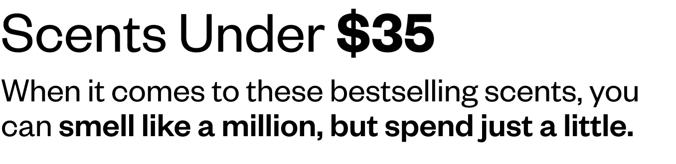 Scents Under $35