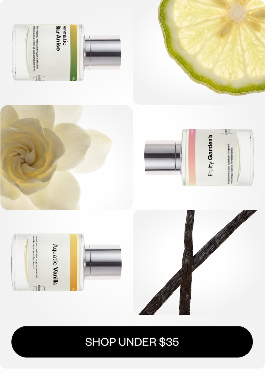 Smell like a million. Spend just a little