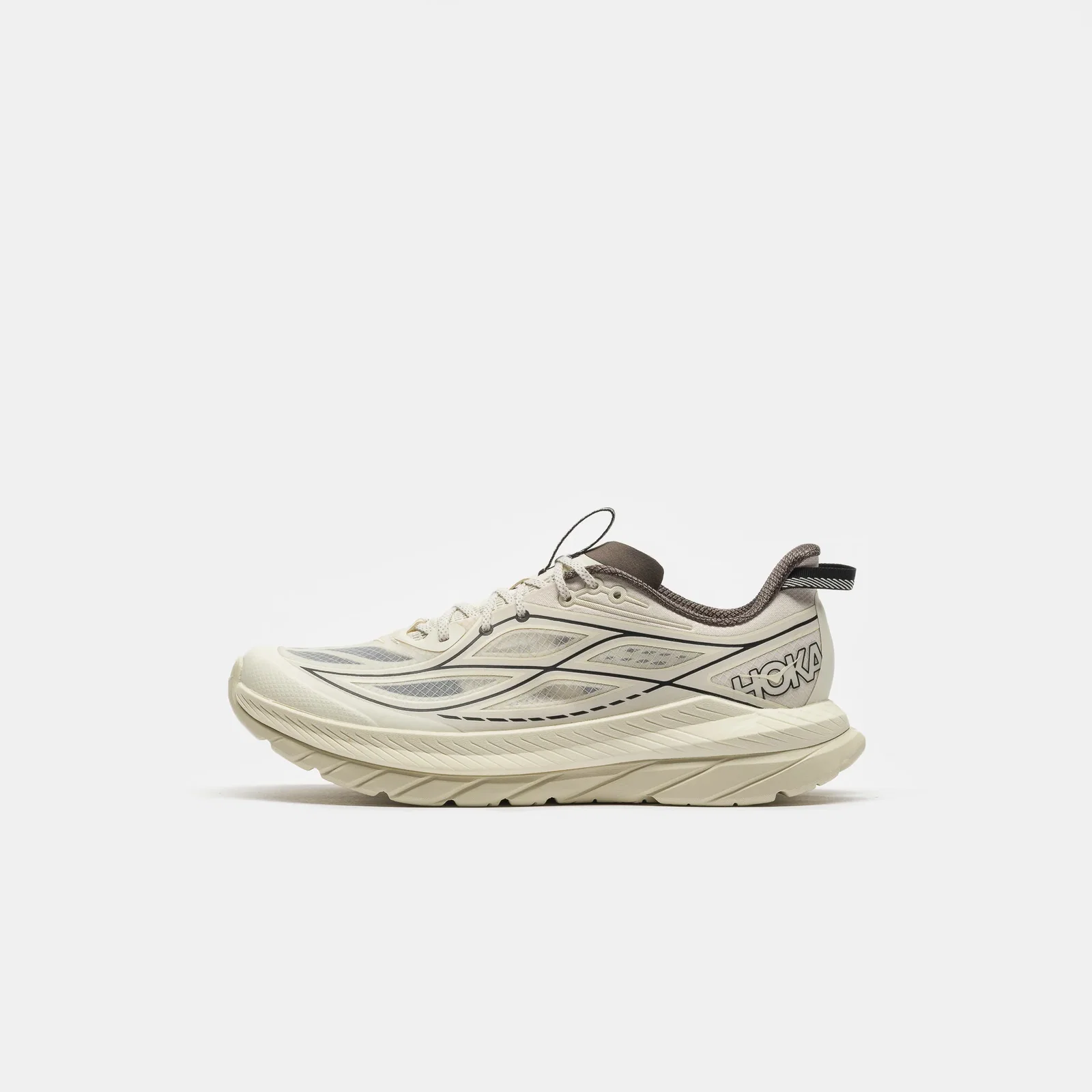 Image of Mach Remastered Sneaker in Eggshell/Asphalt Grey