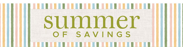 Summer of Savings