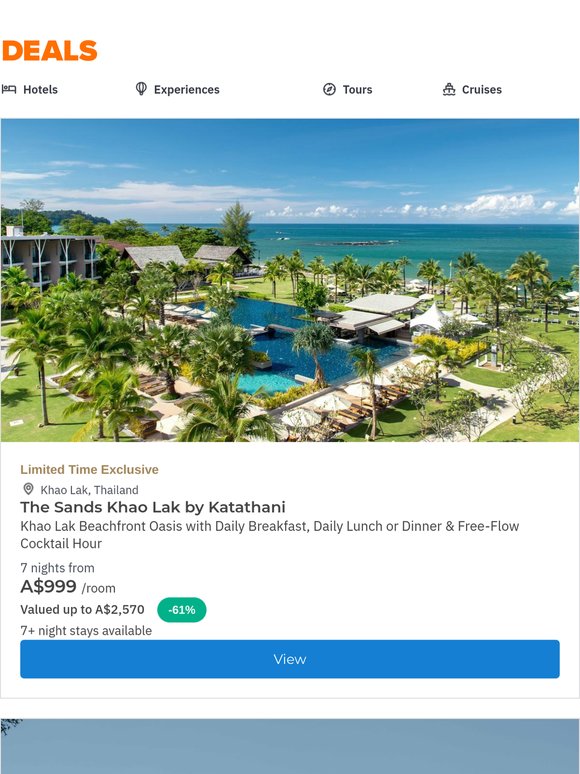 The Sands Khao Lak is Back! Beachfront Bestseller w. Daily Dining & Drinks