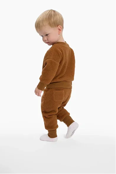 Kids Teddy Fleece Trackie
