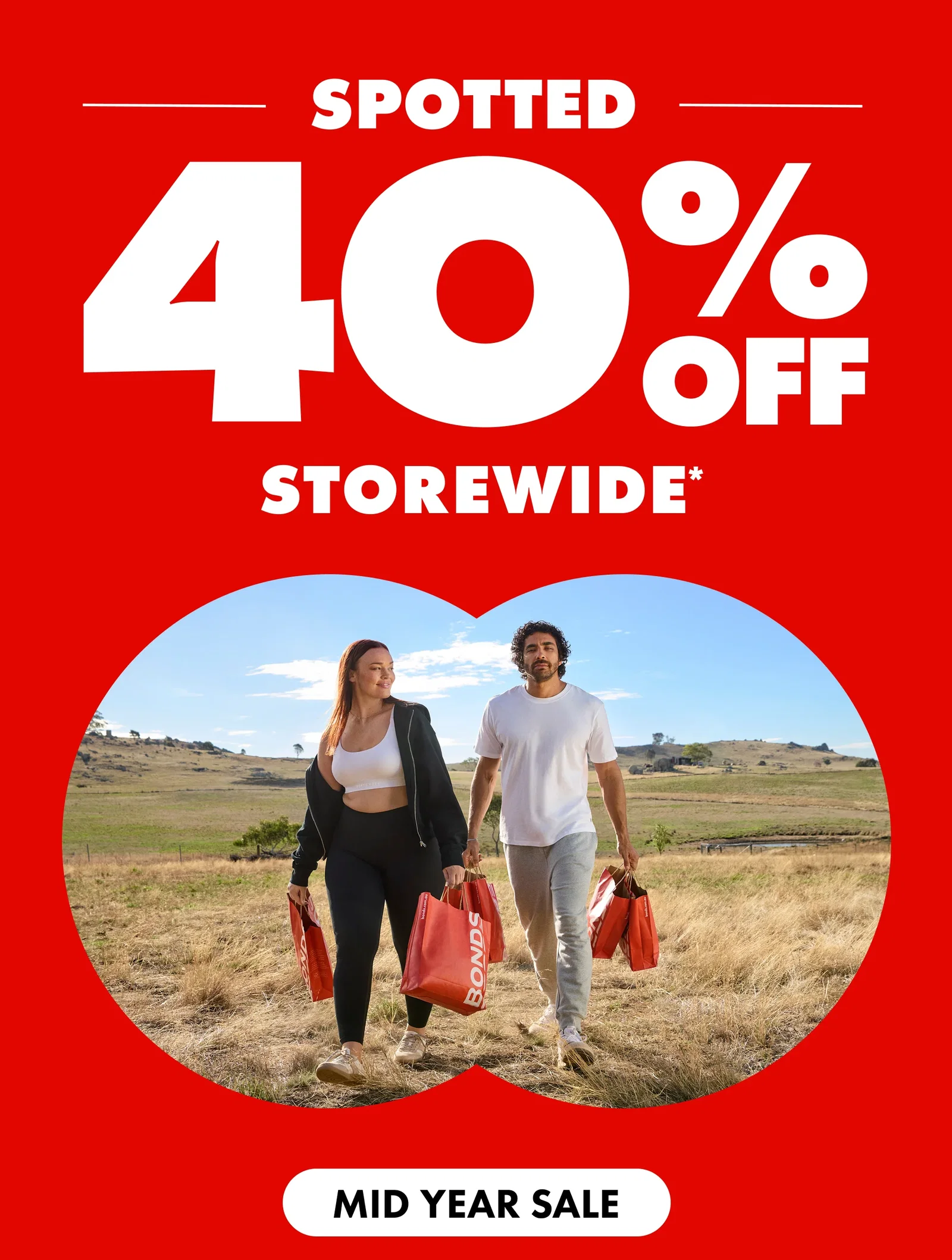 Spotted 40% Off Storewide