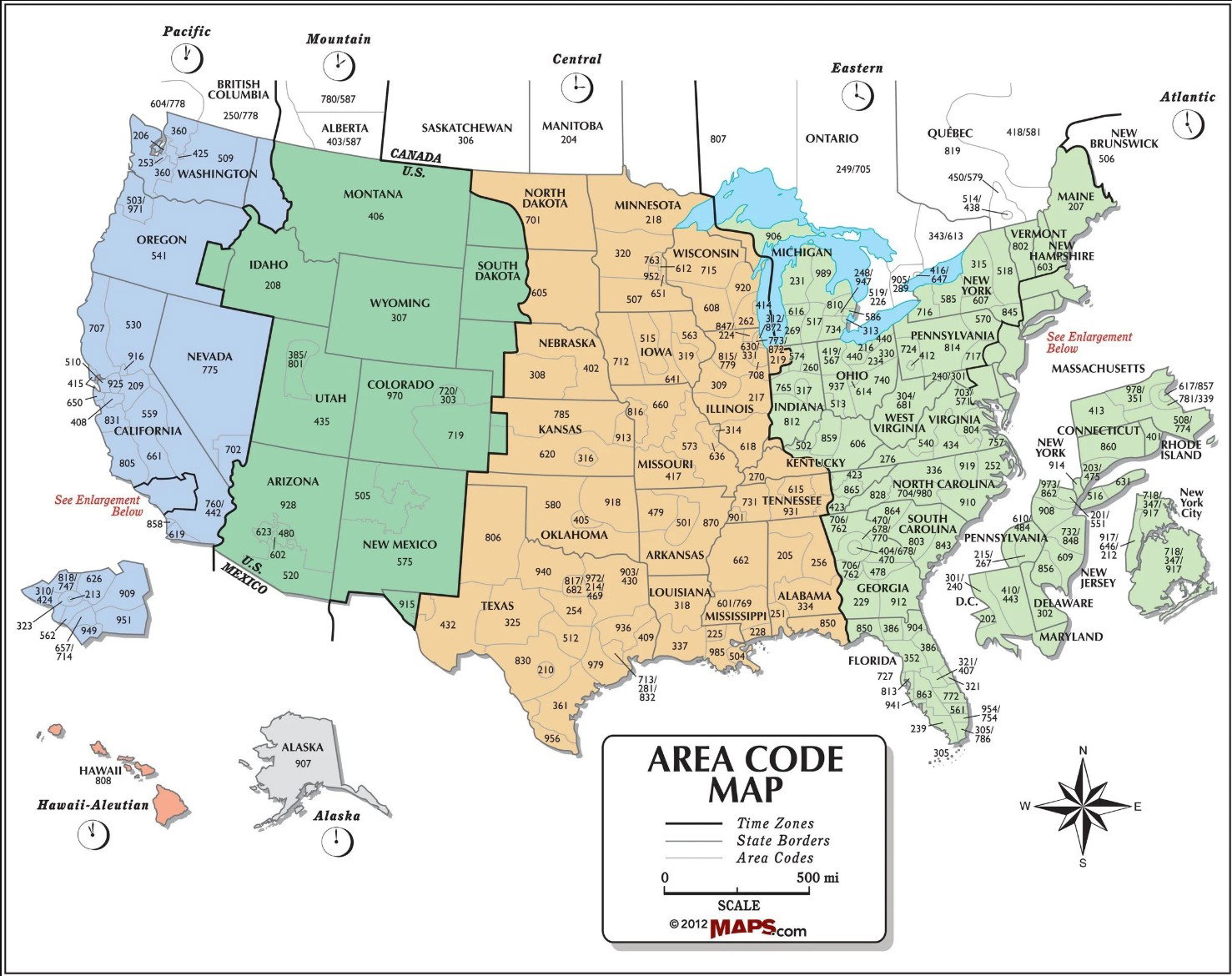 USA Highways Wall Map