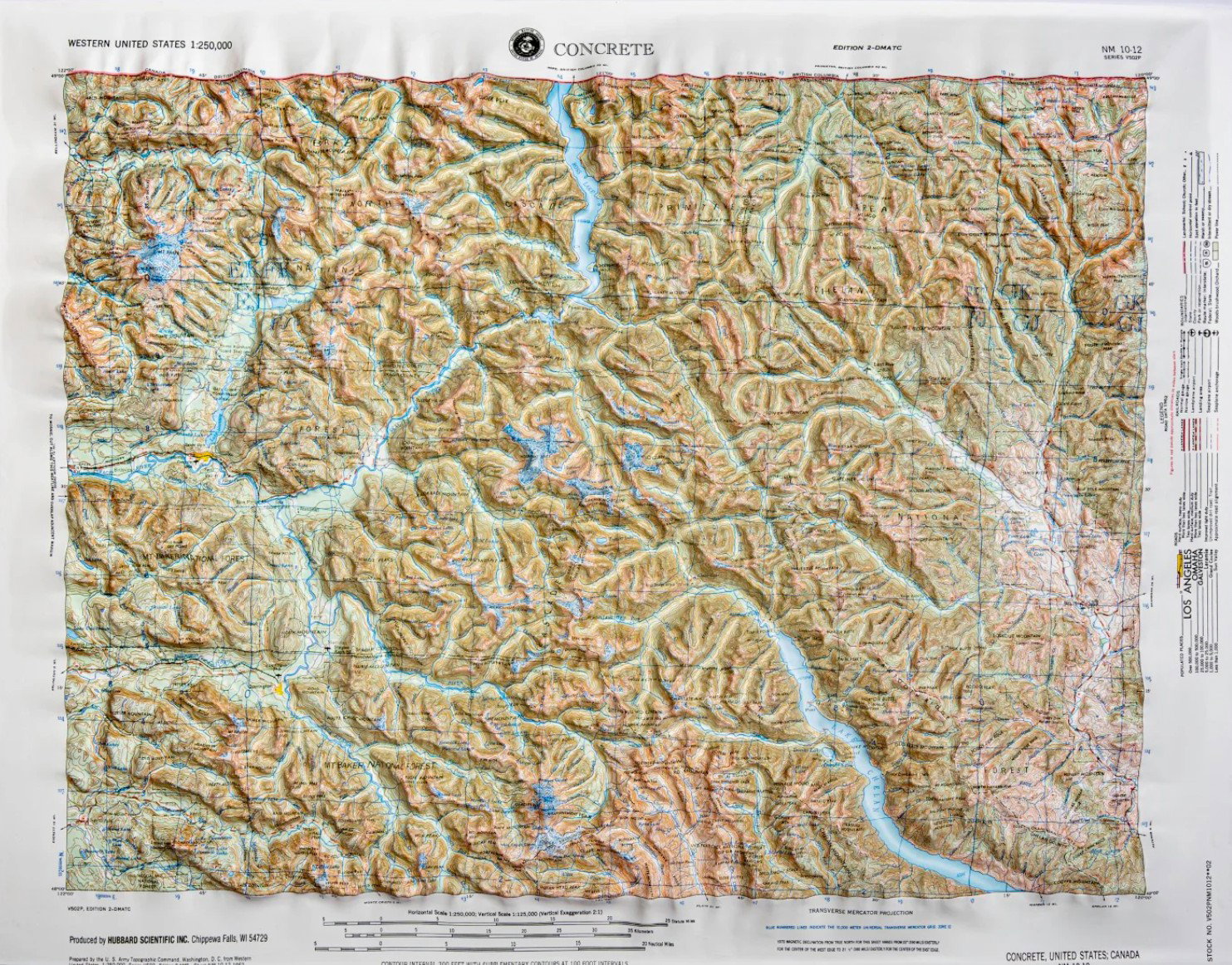Raised Relief Maps