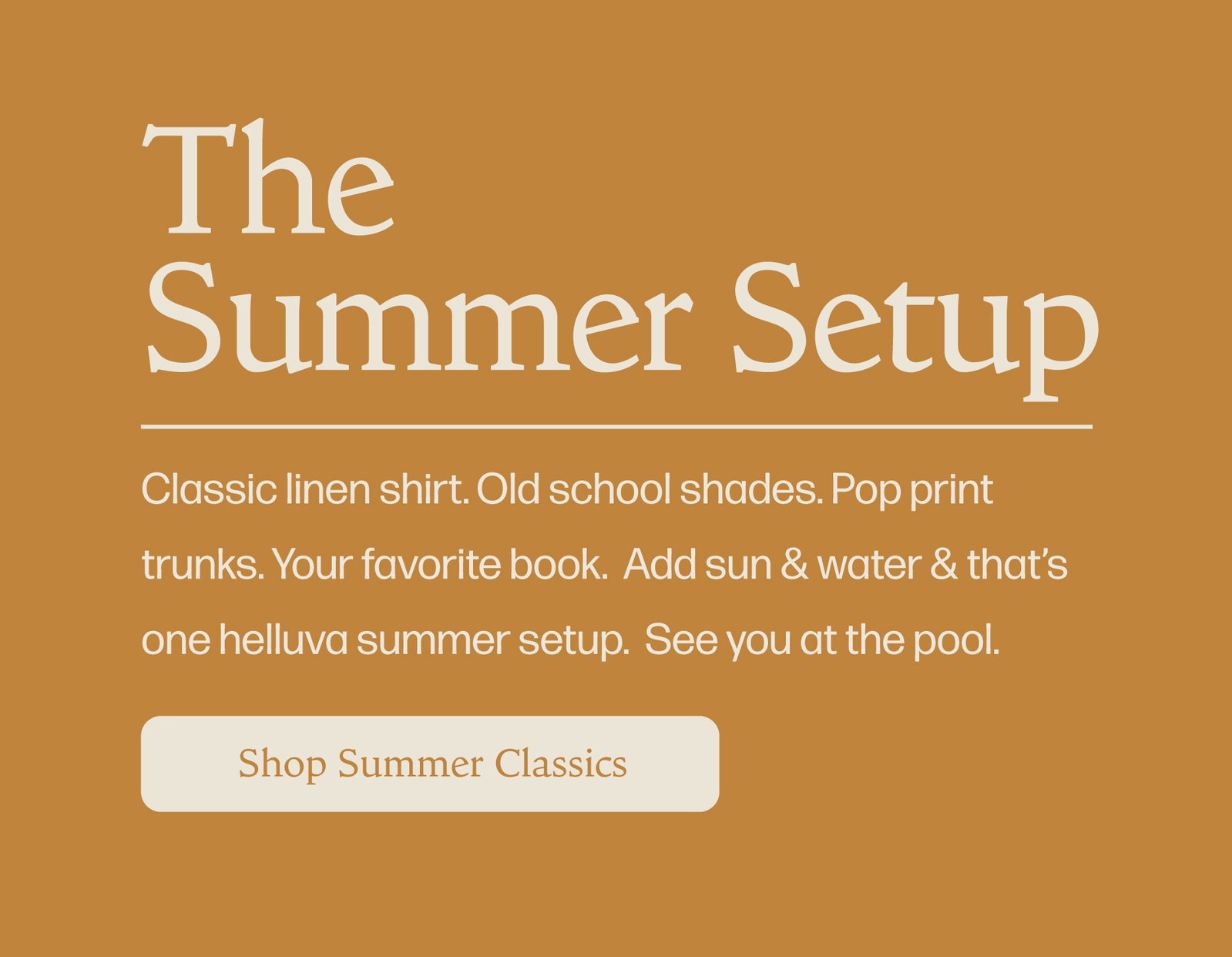Shop Summer Classics