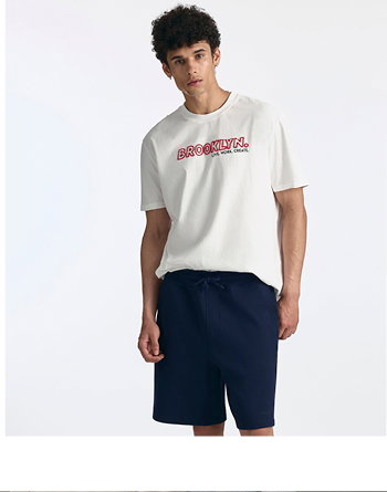 Men's Woven Shorts Black Iris