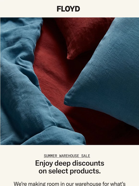 Summer Warehouse Sale