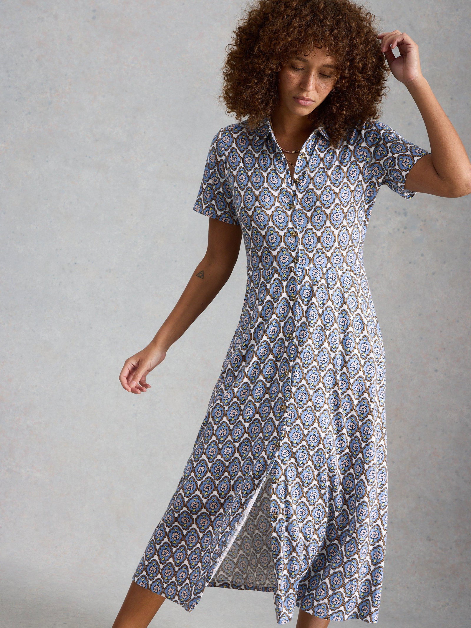Shop Rua Jersey Shirt Dress