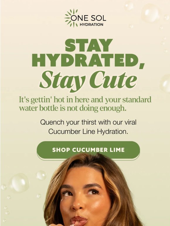 Thirsty? 🥵