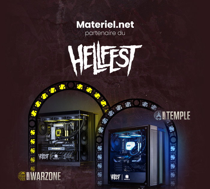 Retrouvez Materiel.net au Hellfest ! Des PC en exclusivité, des lots et plus encore à découvrir !