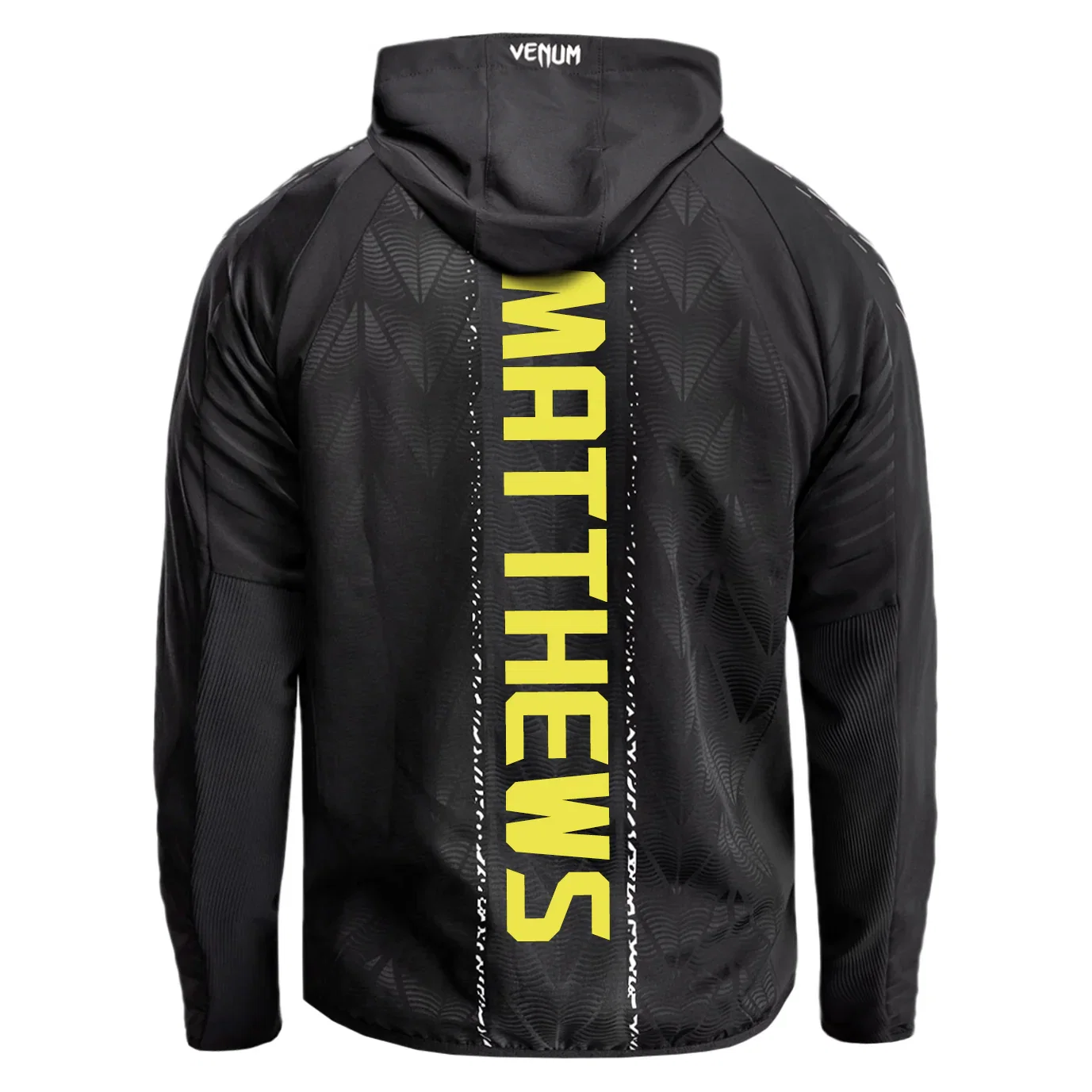 Image of Jake Matthews Signed Fight Worn Hoodie