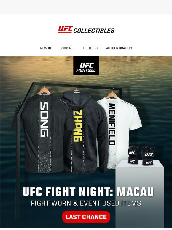 Last Chance For UFC Macau