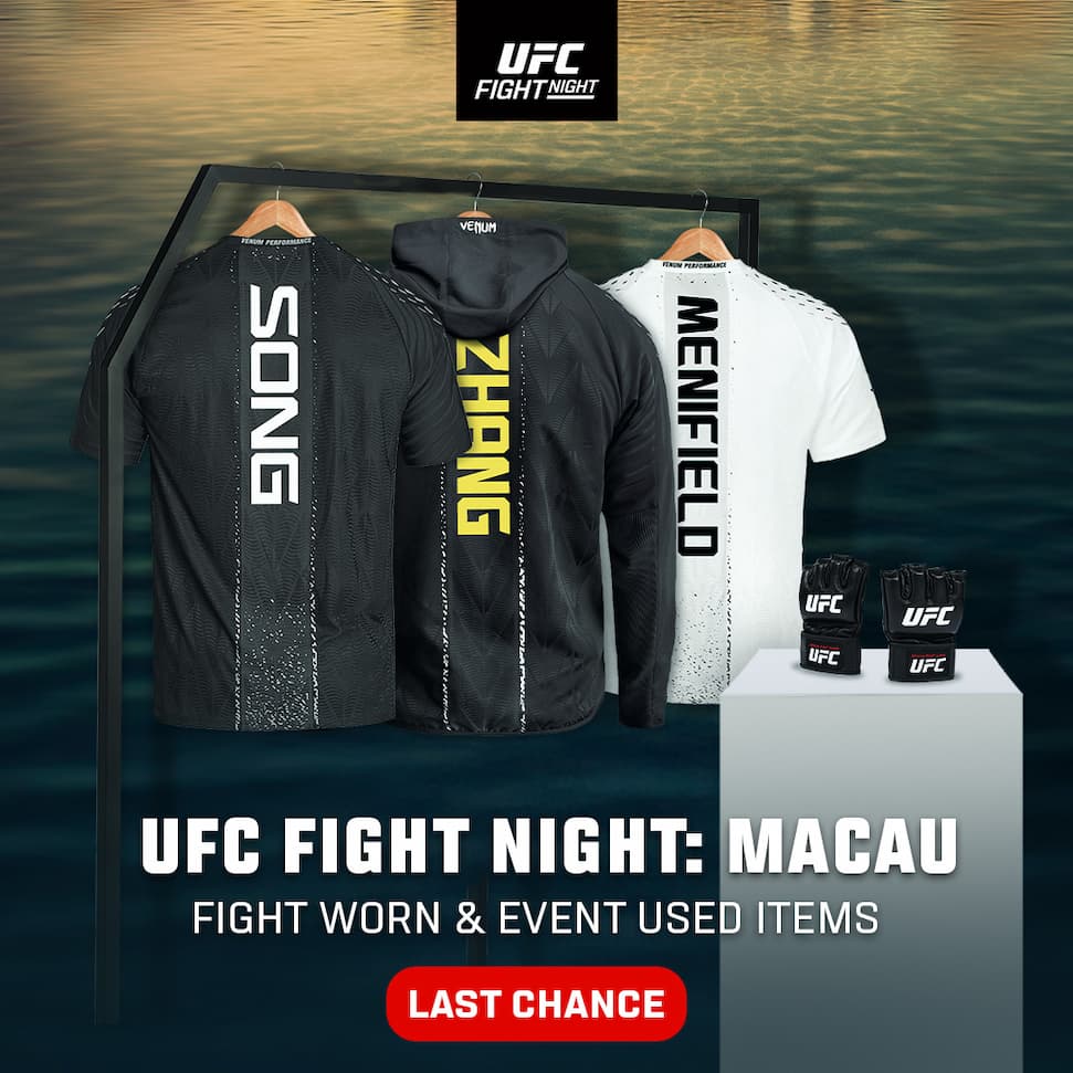 UFC Fight Night: Song vs Figueiredo Auction, Now Live