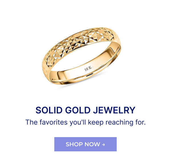 Solid Gold Jewelry