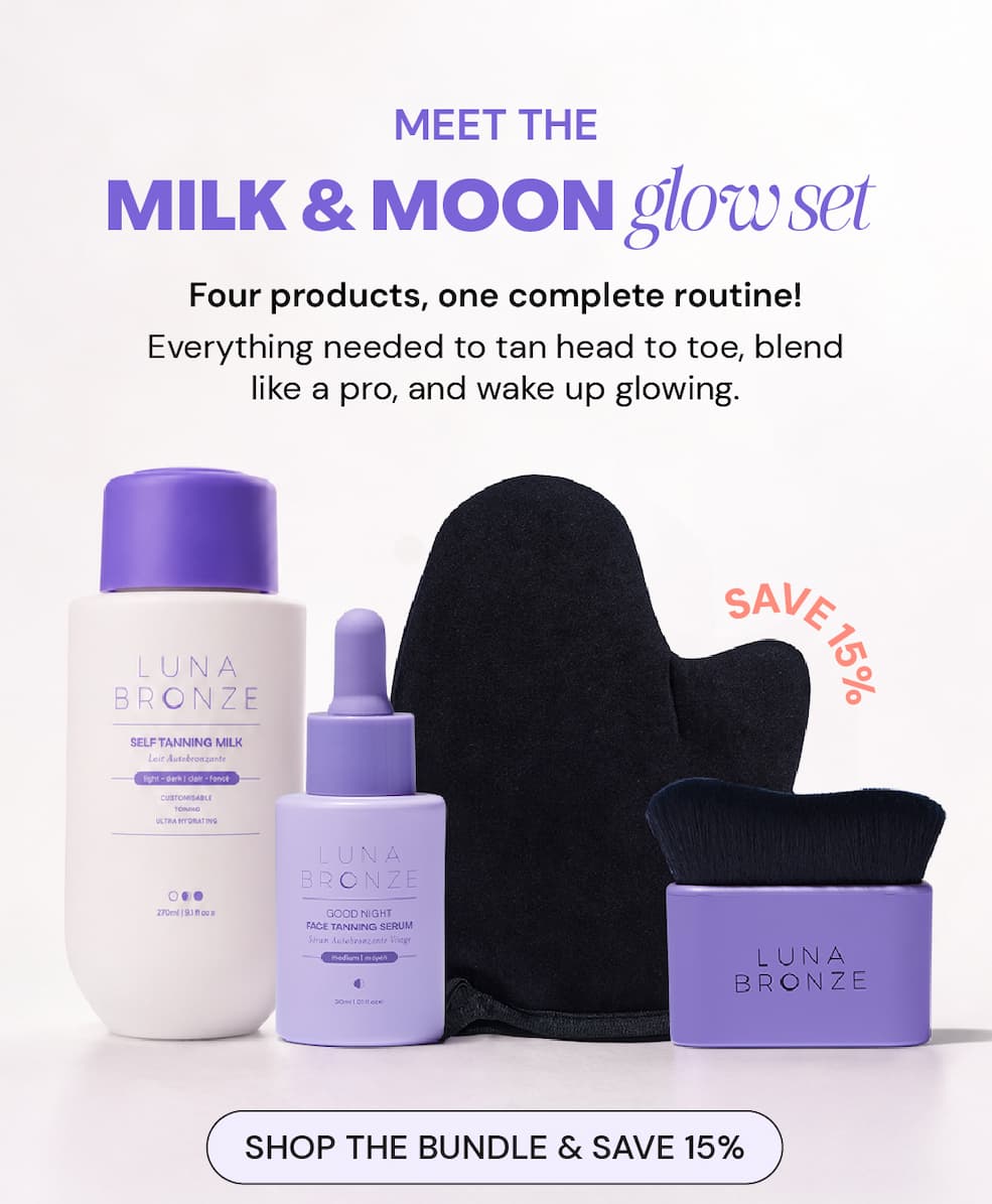 MEET THE MILK & MOON GLOW SET.
