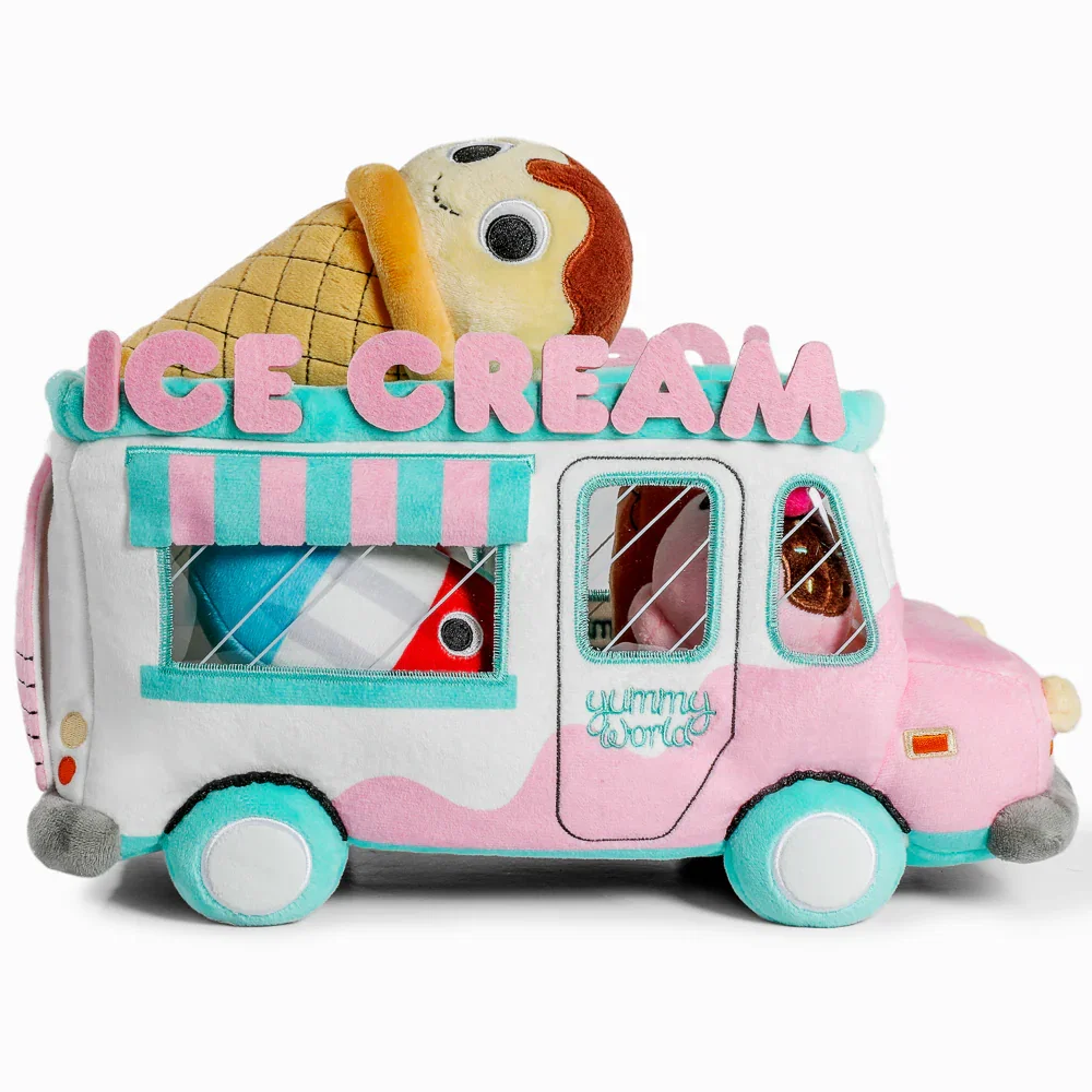 Image of Yummy World Ice Cream Truck Interactive Plush with Sound