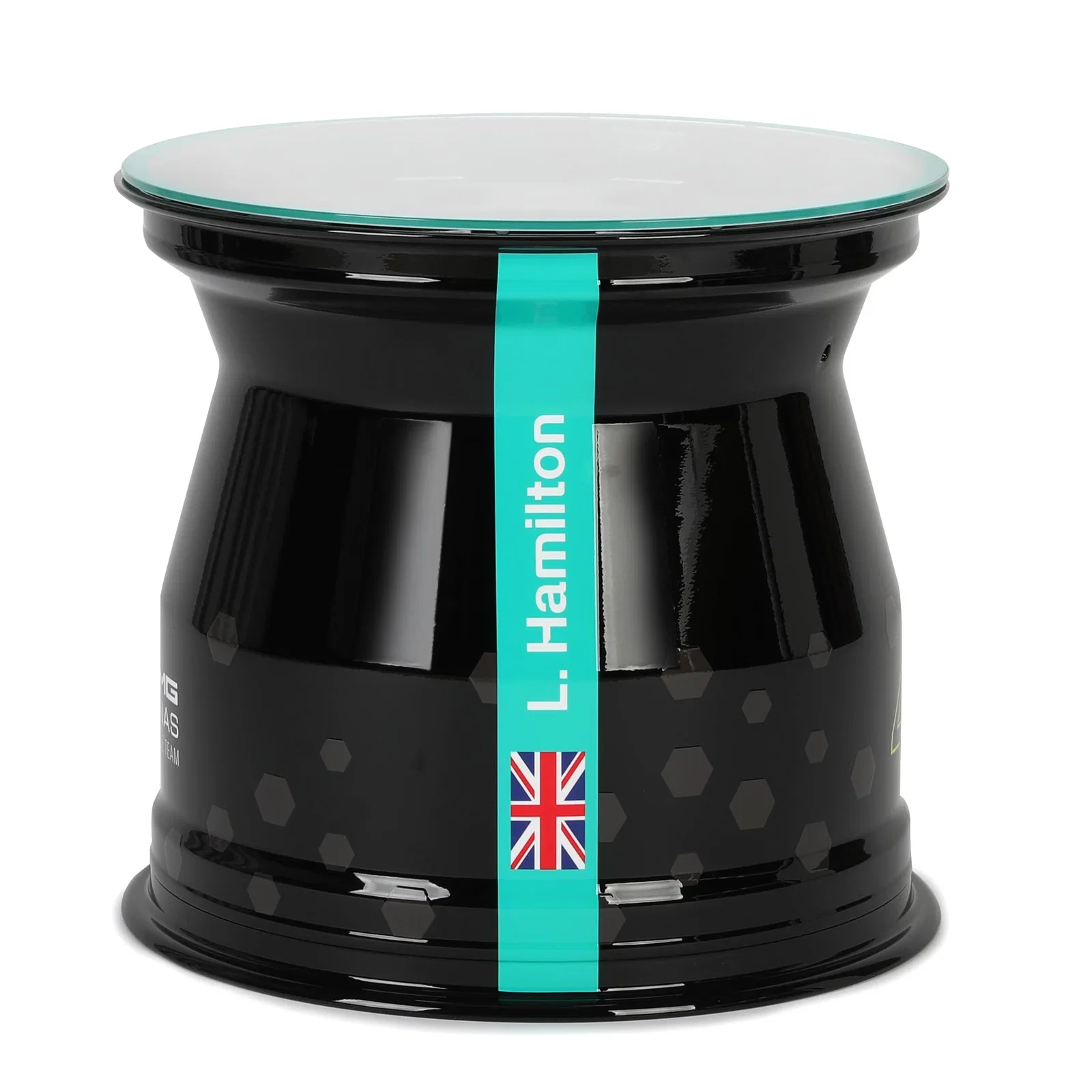 Image of Lewis Hamilton 2022 Mercedes-AMG Petronas Rear Wheel Rim Table