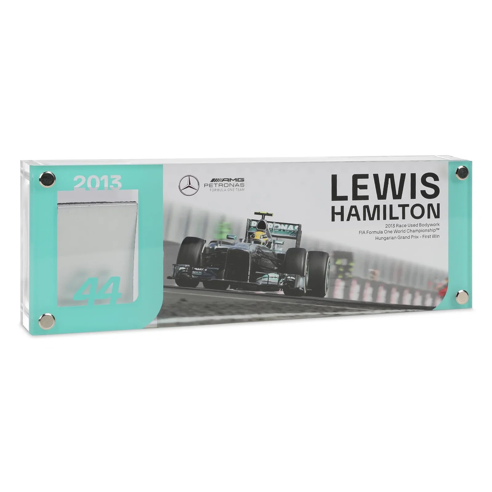 Image of Lewis Hamilton 2013 "First Win" Bodywork In Acrylic - Hungarian GP