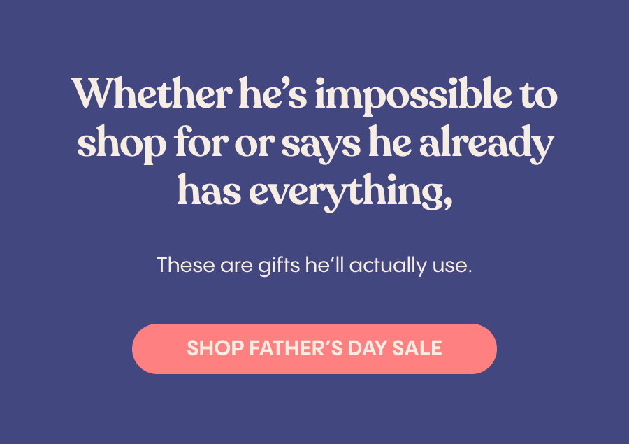 This Father's Day put an end to the great robe heist. Plush, breathable, and impossibly soft, our robe (plus matching slippers) delivers the kind of comfort he'll reach for from his first coffee to his Sunday crossword.