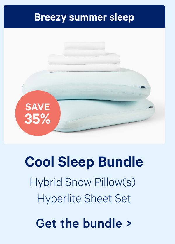 Cool sleep bundle