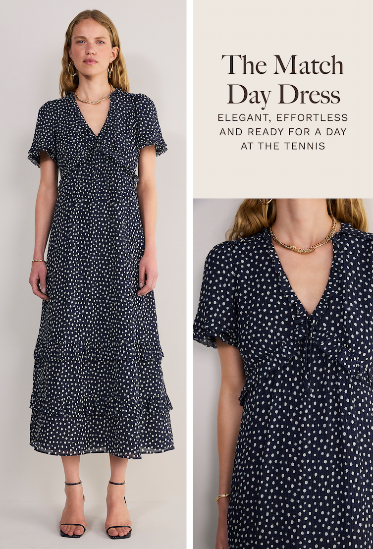 Lyra Silk Blend Dress