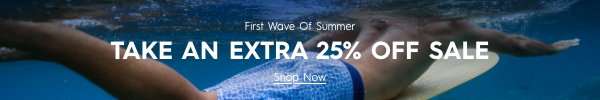 Take An Extra 25% Off Sale