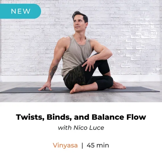 Twists, Binds, and Balance Flow with Nico Luce