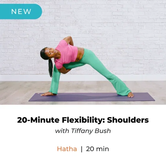 20-Minute Flexibility: Shoulders with Tiffany Bush