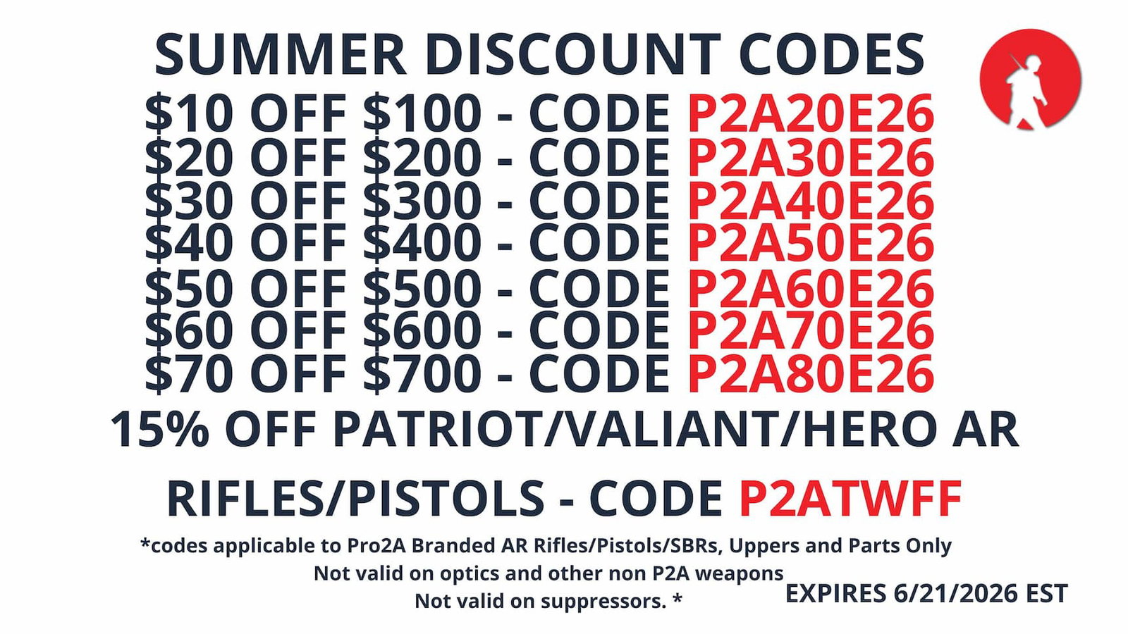Discount Codes