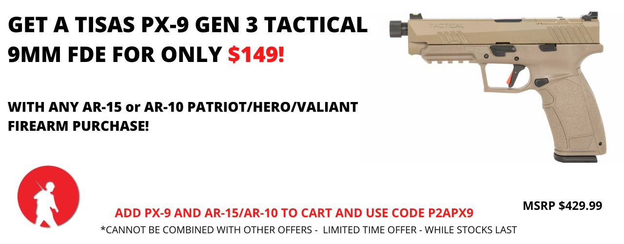 Tisas PX-9 Gen 3 Tactical