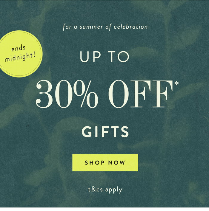 30% OFF GIFTS