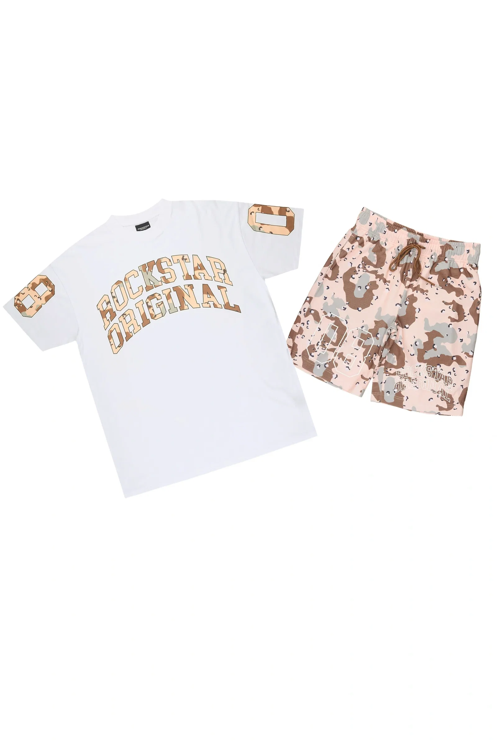 Image of Desiero Desert Camo T-Shirt Short Set