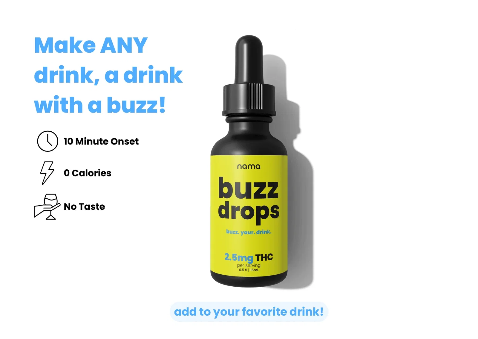 Image of Buzz Drops™ [THC Drink Drops]