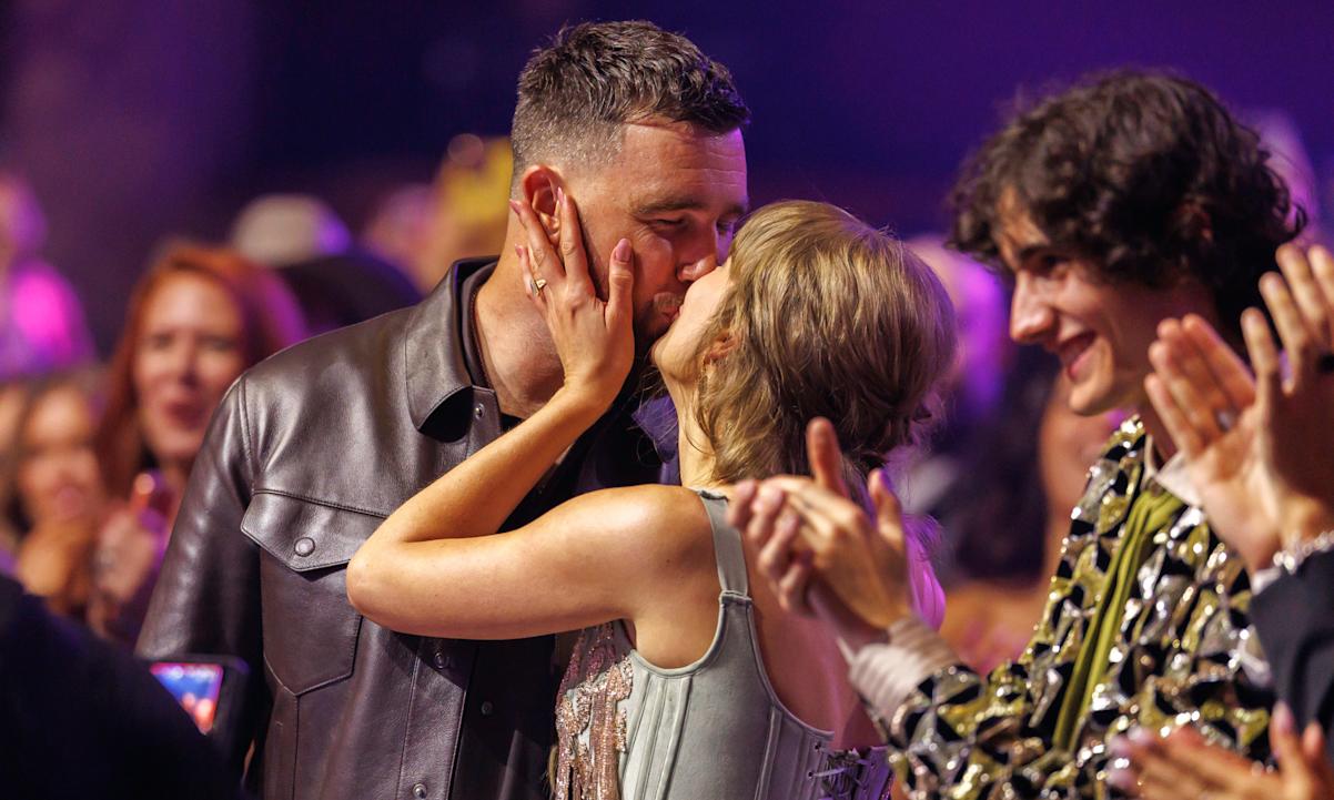 Taylor Swift and Travis Kelce