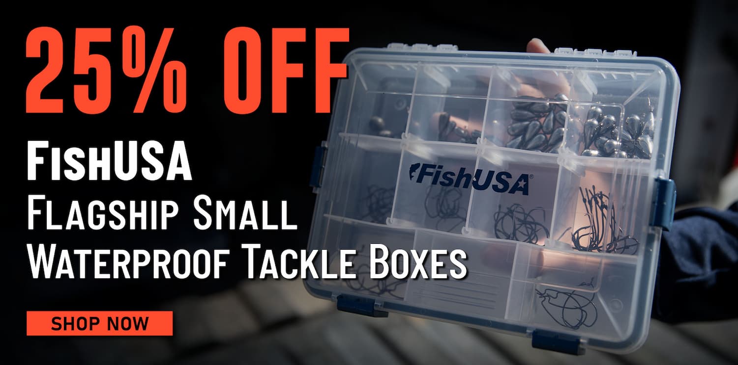 25% Off FishUSA Flagship Small Waterproof Tackle Boxes Shop Now