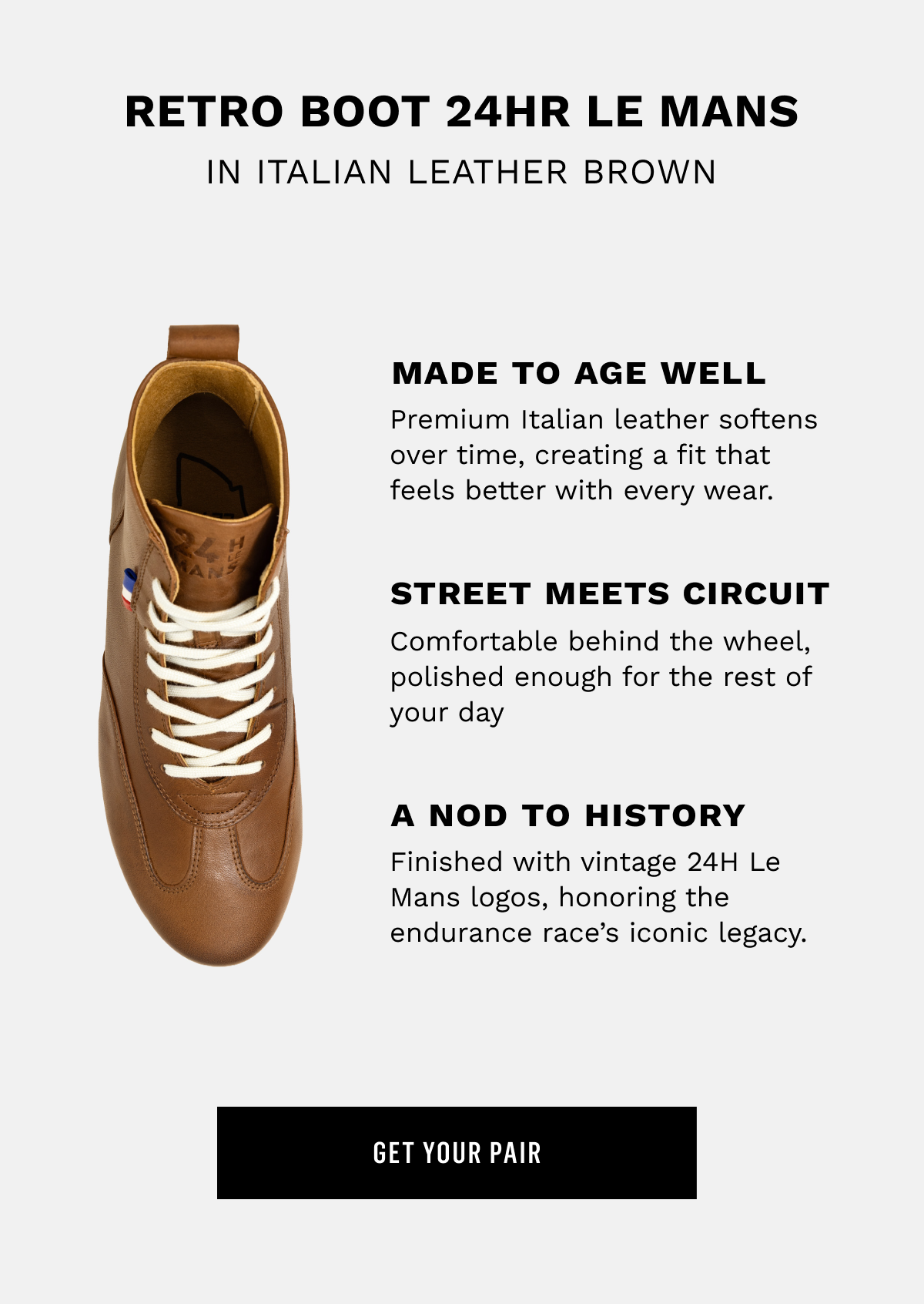 Retro Boot 24HR Le Mans