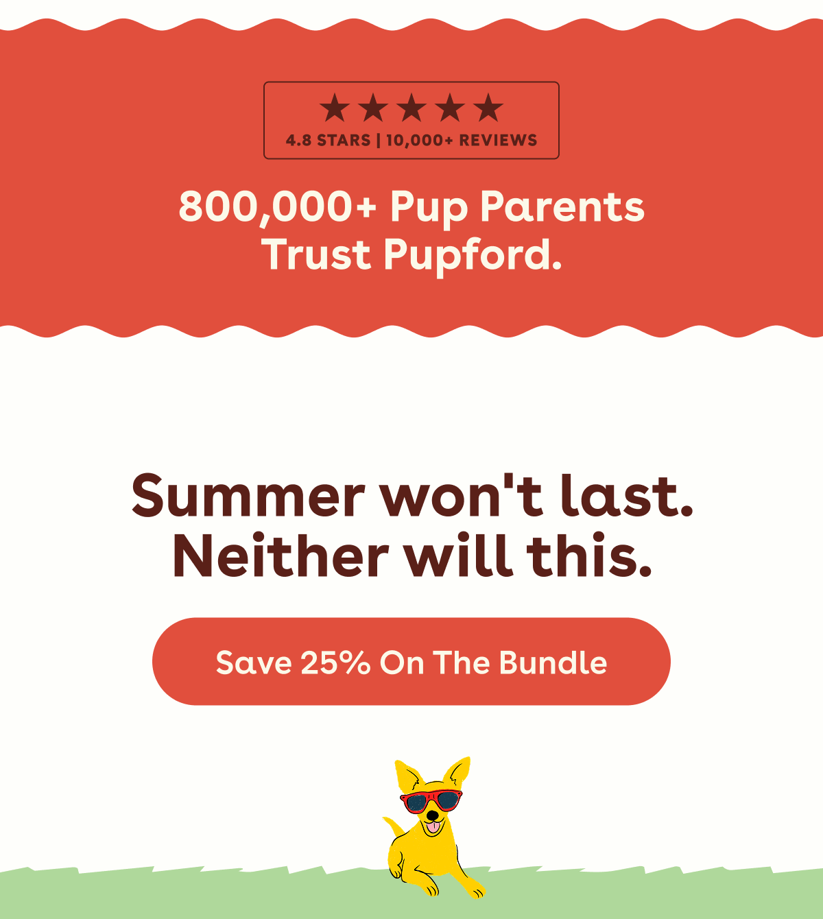 Save 25% off