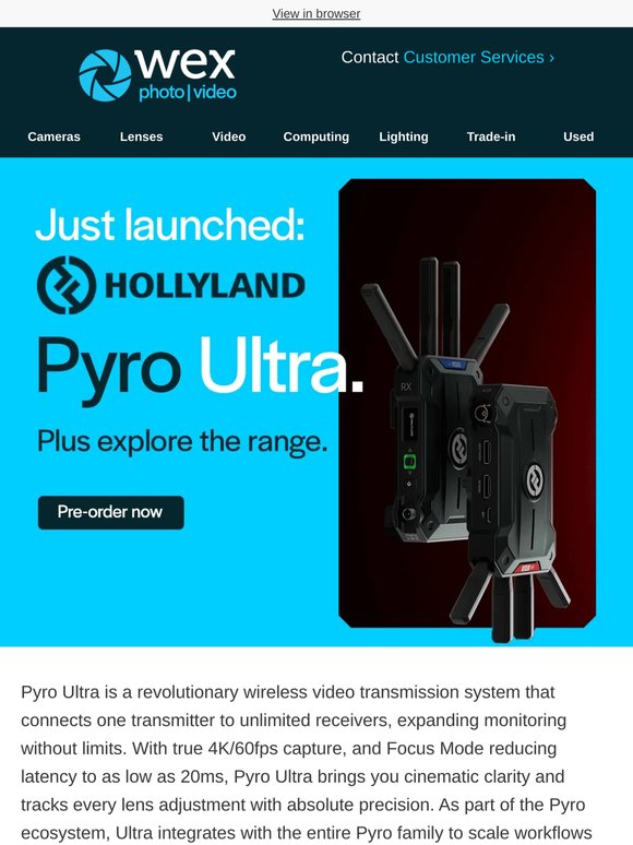 Meet the new Hollyland Pyro Ultra! 🆕