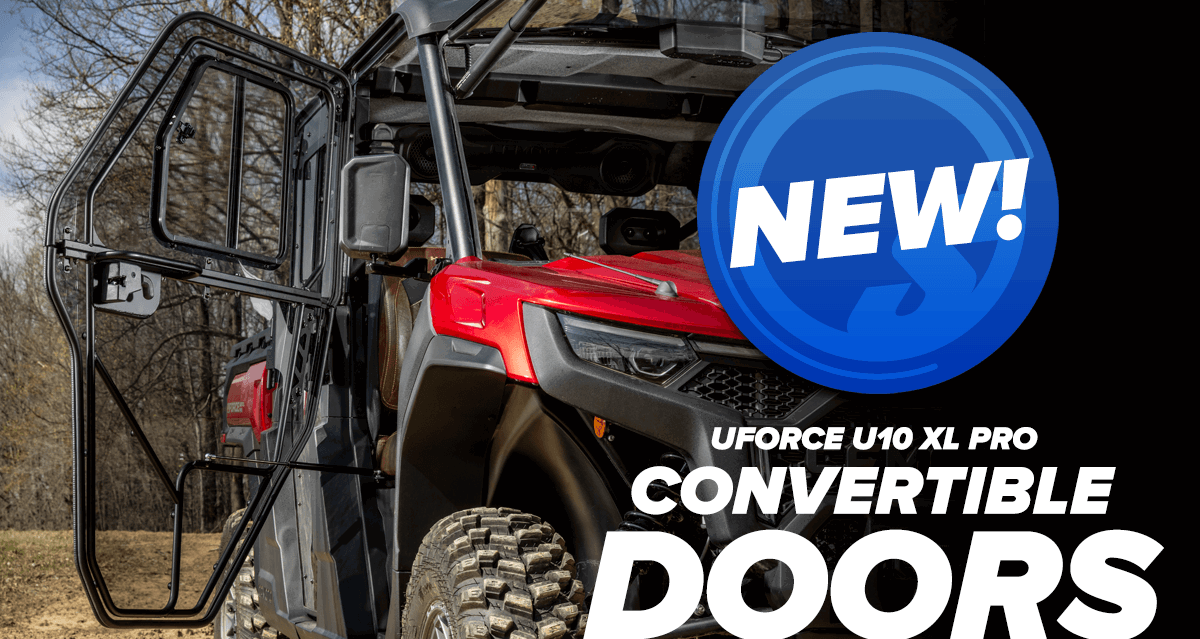 NEW! Uforce U10 XL Pro Convertible Doors!