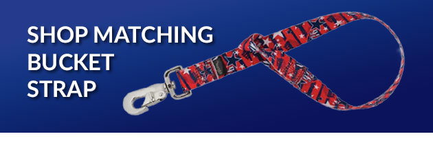 New freedom print bucket strap