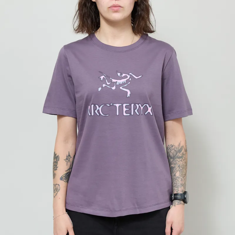 Arc'teryx Womens Kragg SL Cotton Heatmap T Shirt Light Moondrop
