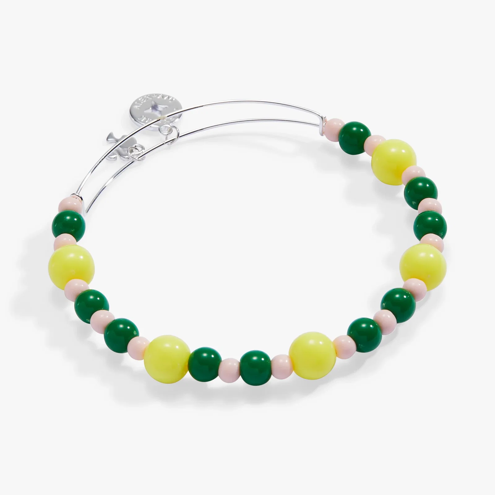 Image of Barbie™ Tennis Beaded Charm Bangle