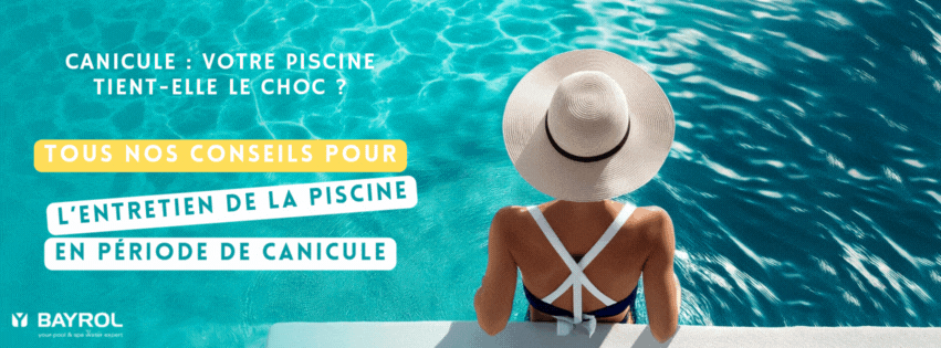 Entretenir l'eau de sa piscine en cas de canicule