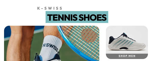 Shop Men K-Swiss Tennis Shoes