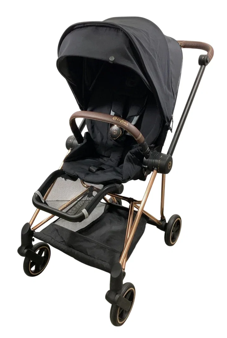 Image of Cybex Mios3 Stroller, 2024, Rosegold, Sepia Black